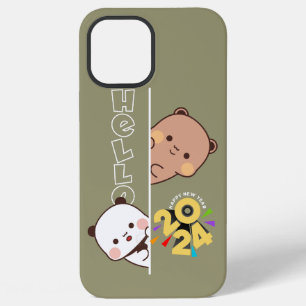Coque iPhone 12 Pro Max Présentation de la nouvelle année 2024