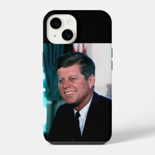 Coque Pour iPhone 14 Président américain John F. Kennedy dans le Bureau