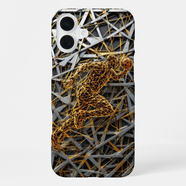 Coque iPhone Prestige Play - basket-ball (Verso)