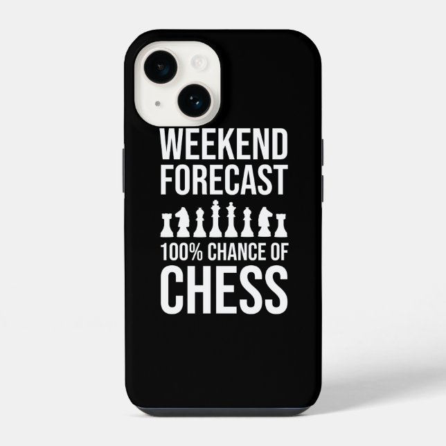 Coque iPhone Prévisions de week-end - 100% de chances d'échecs (Verso)