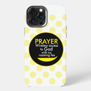 Etui iPhone 13 Pro Max Prière - Accès sans fil à Dieu