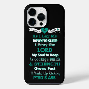 Coque Pour Pour iPhone 14 Pro Max Prière du guerrier...TSPT