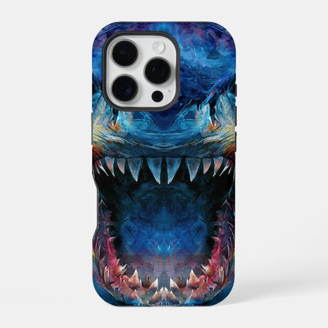 Coque iPhone     Primal Power 011 – Mégalodon (Verso)