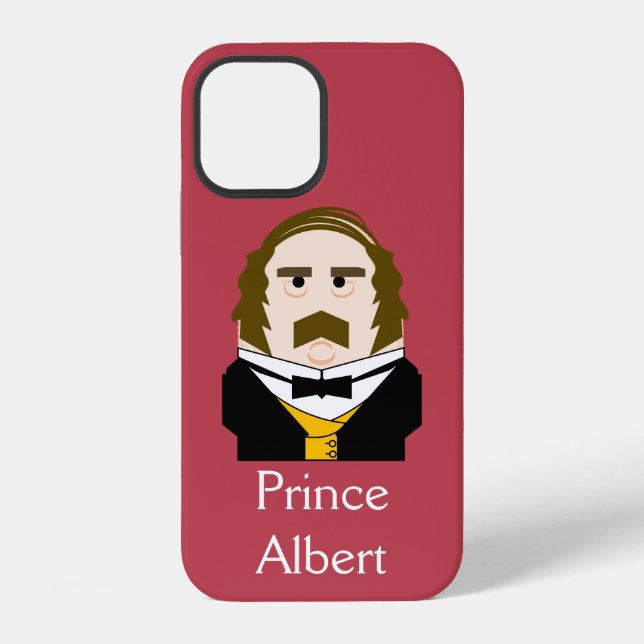 Coque iPhone Prince Albert, le prince consort (Verso)