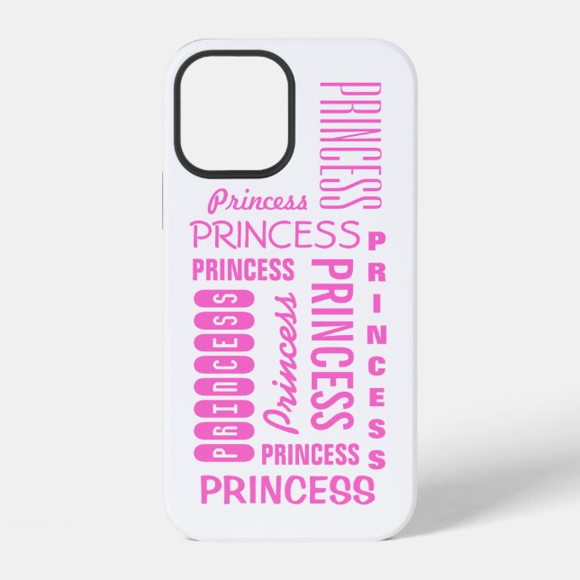 Coque iPhone "Princesse" (Verso)