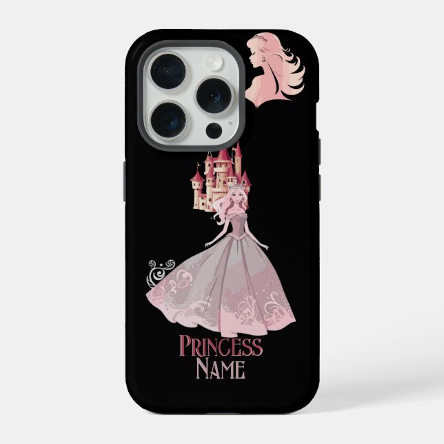 Coque iPhone Princesse (Verso)