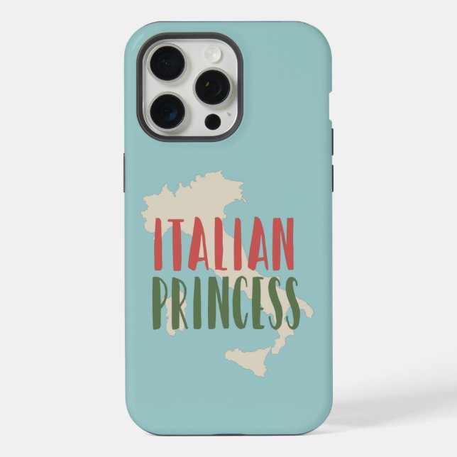 COQUE iPhone PRINCESSE ITALIENNE (Verso)