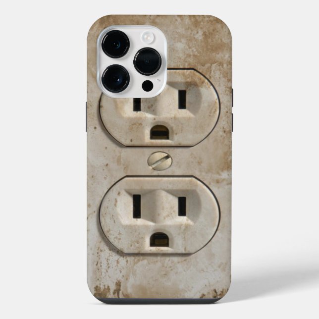 Coque iPhone Prise électrique (Verso)