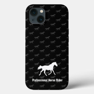 Etui iPhone 13 Professionnel du motif de chevaux de course