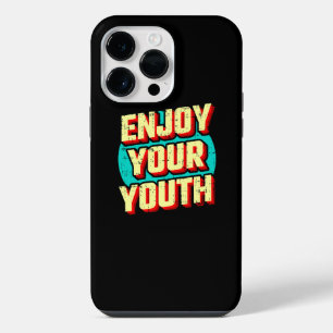 Coque Pour Pour iPhone 14 Pro Max Profitez de votre jeunesse classique