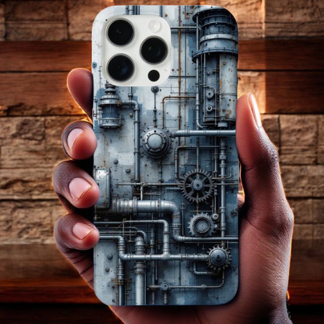 Coque iPhone Protecteur de tuyau industriel  (Créateur téléchargé)