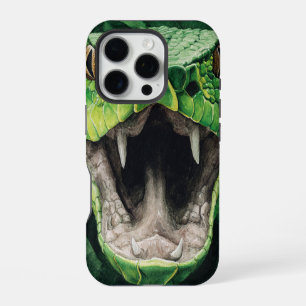 Coque iPhone 16 Pro Puissance Primitive 008 – Serpent