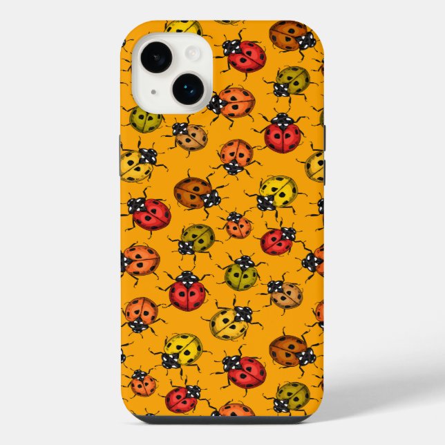Coque iPhone Puits colorés (Verso)