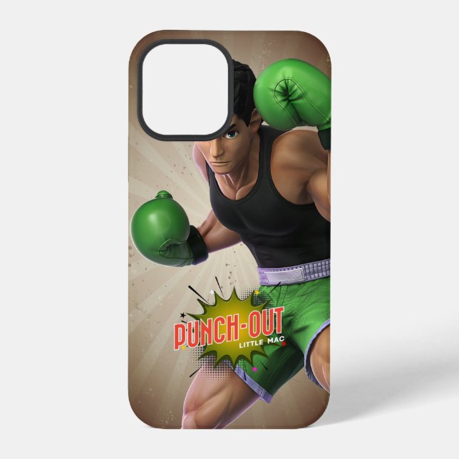 Coque iPhone Punch Out (Sport de boxe) | (Verso)
