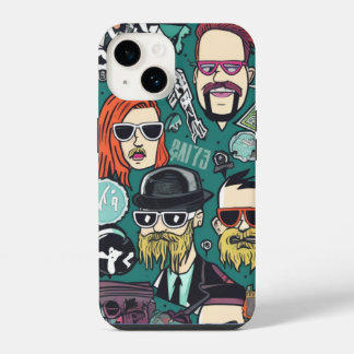 Coque Pour iPhone 14 Punks de Crypto drôles et mignons