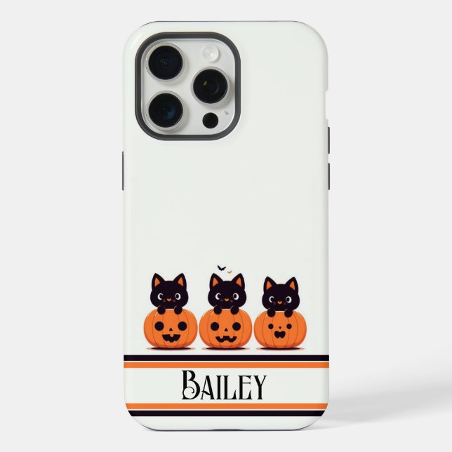 Coque iPhone Purfection citrouille (Verso)