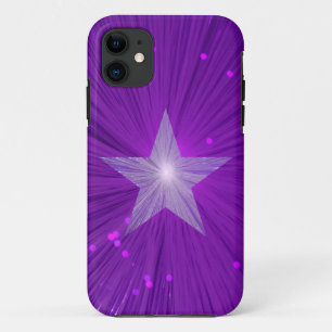 Coque iphone Purple Star
