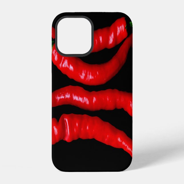 Coque iPhone Quatre piments rouges iphcnm (Verso)
