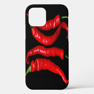 Coque iPhone 12 Quatre piments rouges iphcnm