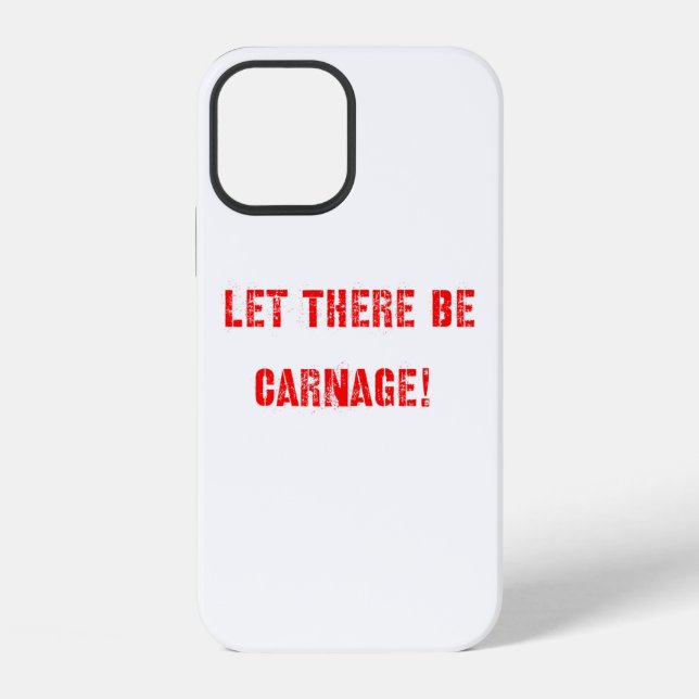Coque iPhone Que la Carnage soit (Verso)