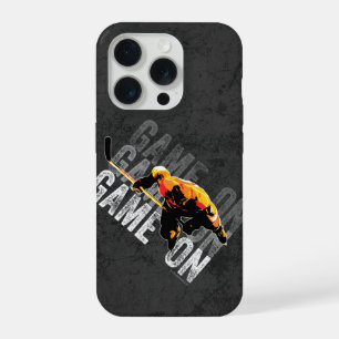 Coque iPhone 15 Pro Que le match commence (Hockey)