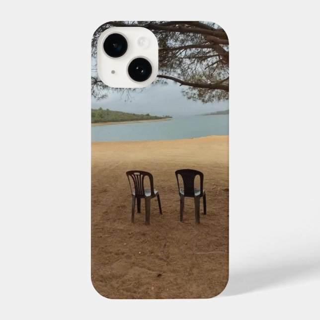 Coque iPhone Quiet Conversations by the Lake (Verso)