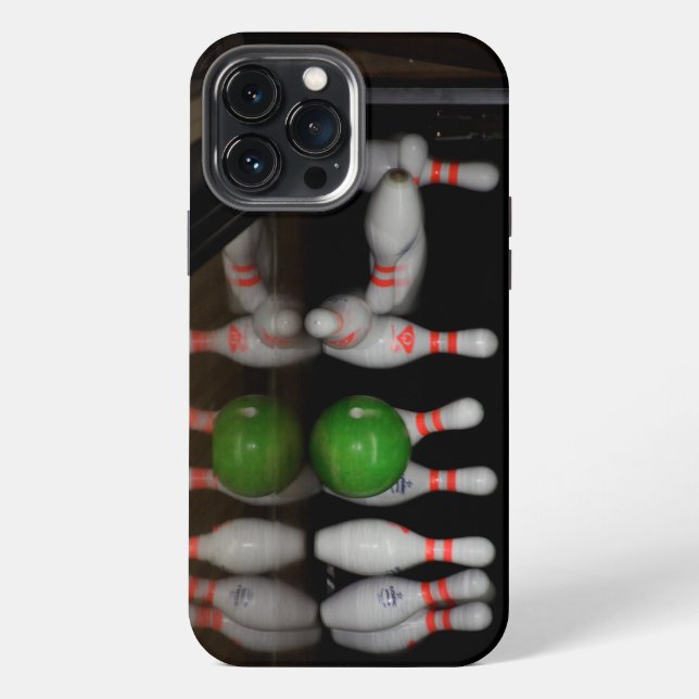 Coque iPhone Quille de bowling (Verso)