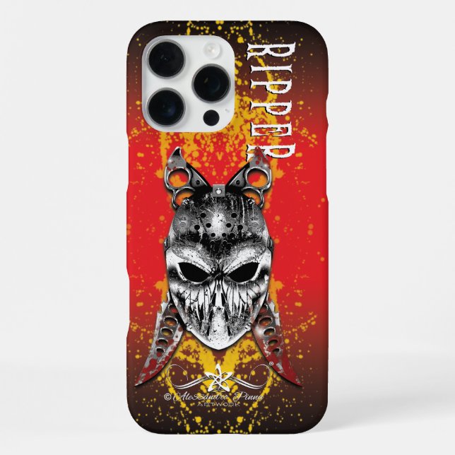 Coque iPhone R. de H. Écorcheur d'Halloween (Verso)