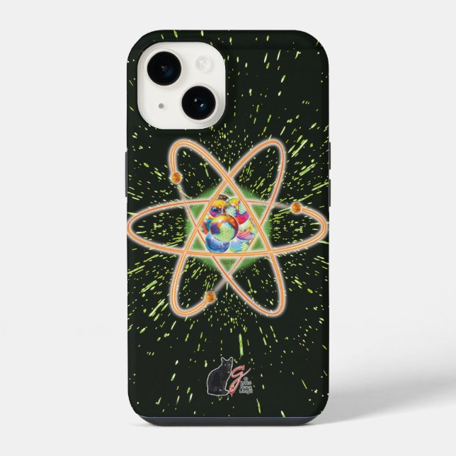 Coque iPhone Radical atomique (Verso)
