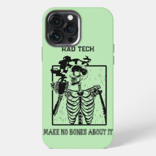 Etui iPhone 13 Pro Max Radiographie drôle personnalisable Emploi Tech Rad