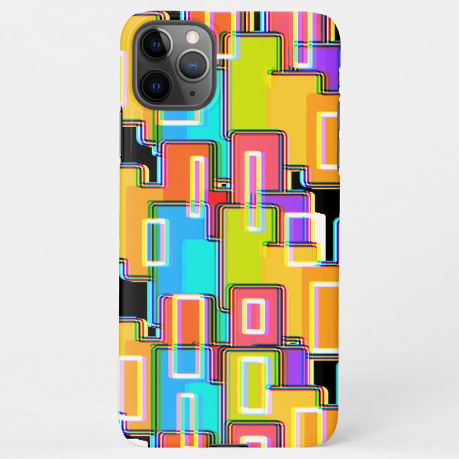 Coque iPhone Rainbow Deco Home Living Abstrait (Dos)