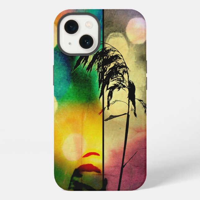 Coque iPhone Rainbow Grass Drame (Verso)