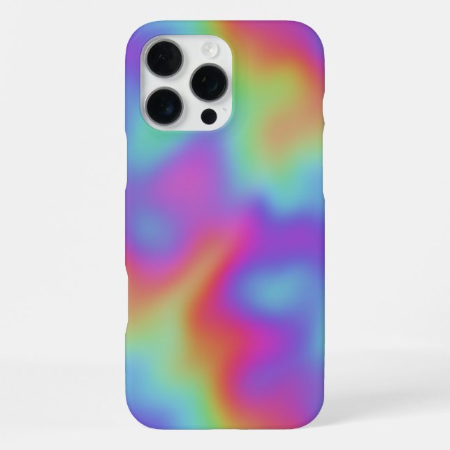 Coque iPhone rainbow hypercolor neo : (Verso)