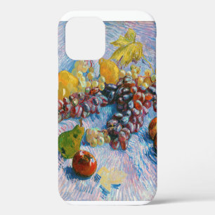 Coque iPhone 12 Raisins, citrons, poires et pommes, Van Gogh