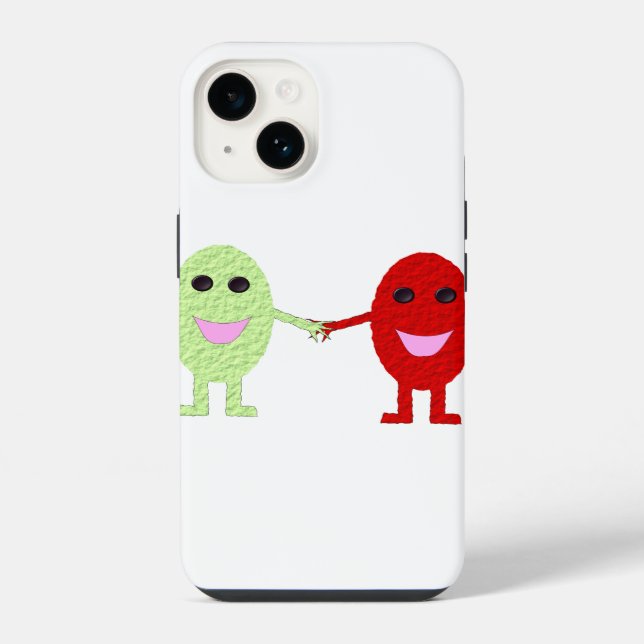 Coque iPhone Raisins de l'Amitié (Verso)