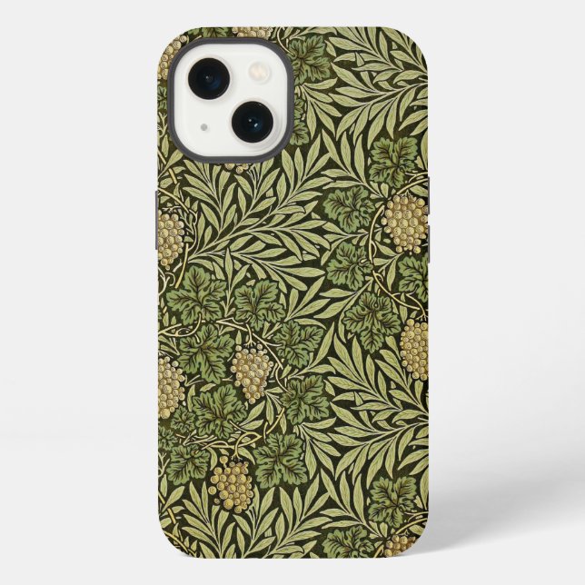 Coque iPhone Raisins et vignes de William Morris (Verso)