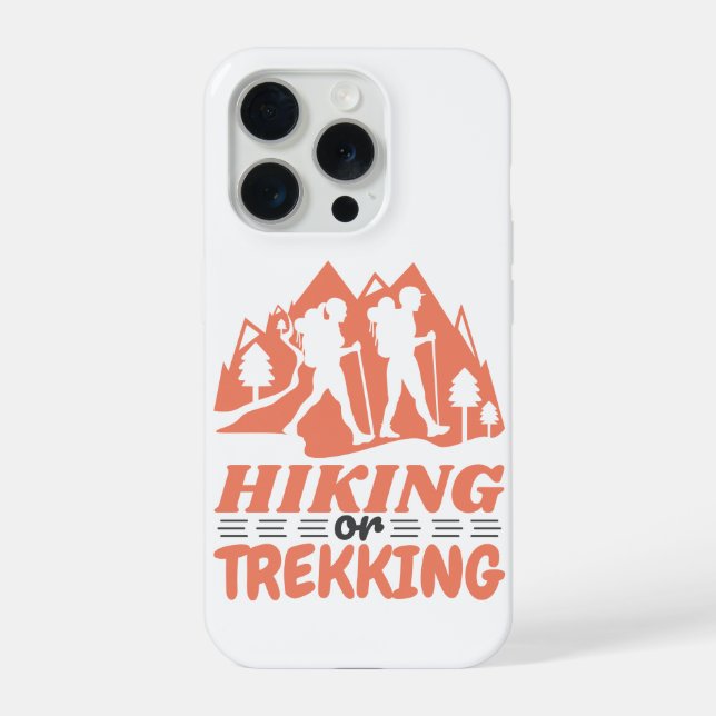 Coque iPhone Randonnée ou trekking (Verso)