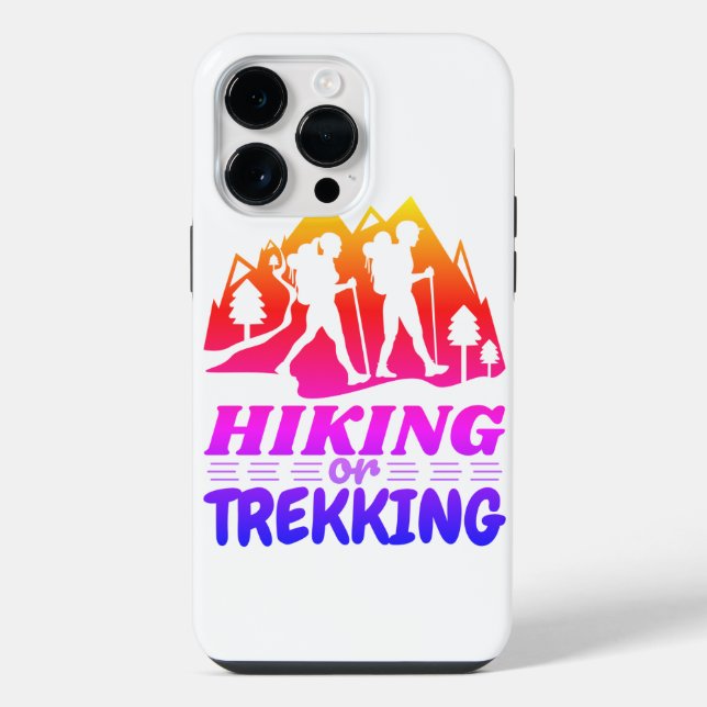 Coque iPhone Randonnée ou trekking (Verso)