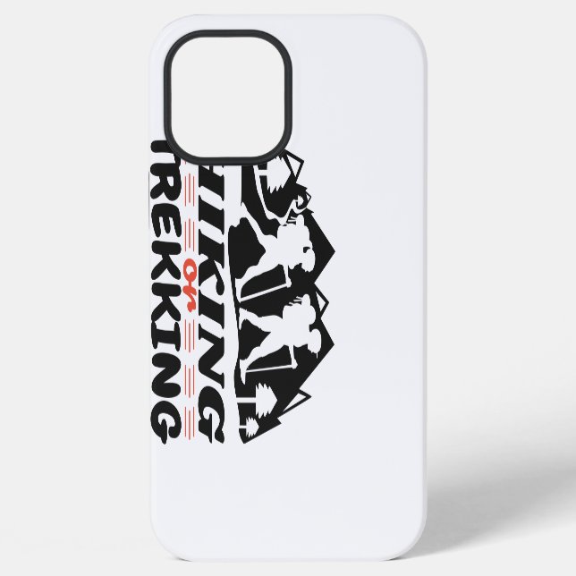 Coque iPhone Randonnée ou trekking (Verso)
