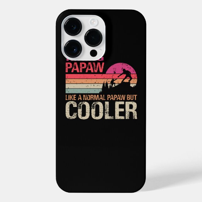 Coque iPhone Randonnée Papaw Comme Une Papouasie Normale Mais G (Verso)