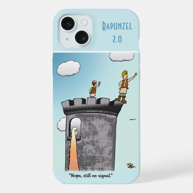 Coque iPhone Rapunzel (Verso)