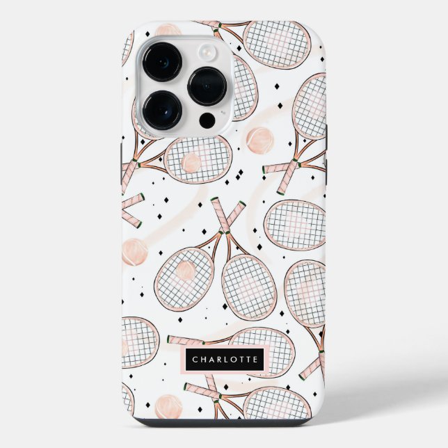 Coque iPhone Raquette de tennis Lover (Verso)