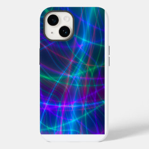 Coque Pour iPhone 14 Rayons multicolores lumineux