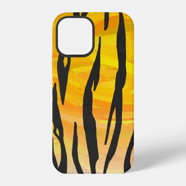 Coque iPhone Rayures de Tigre Cool (Verso)