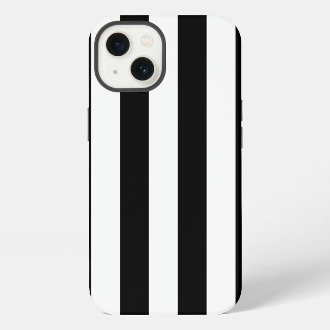 Coque iPhone Rayures verticales iPad à peine là (Verso)