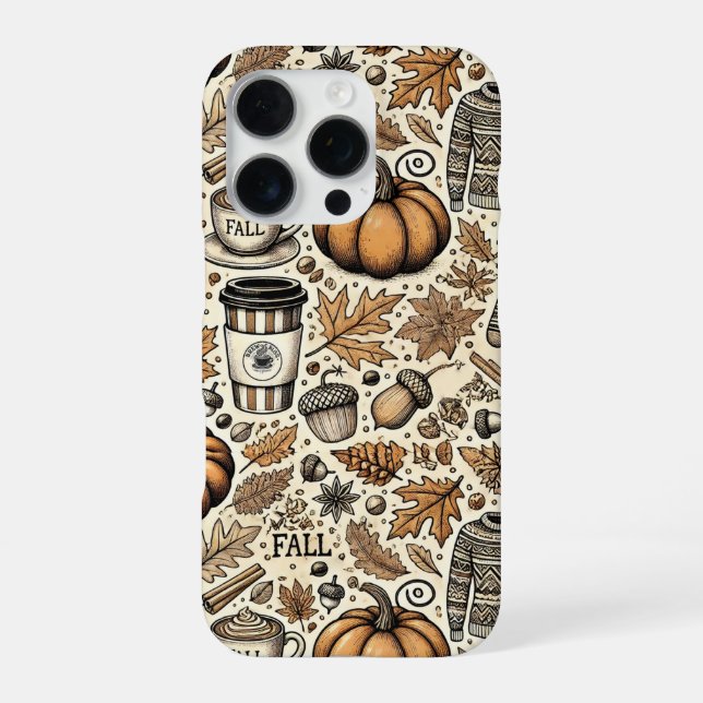 Coque iPhone Récolte d'automne (Verso)