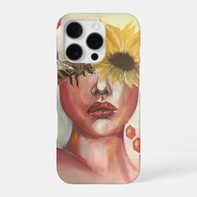 Coque iPhone Récolte de miel (Verso)