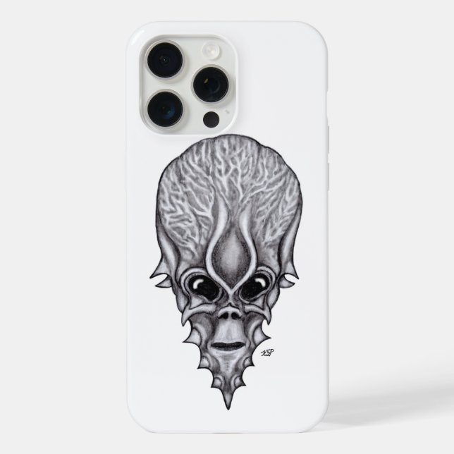 Coque iPhone Reconstruction faciale de crâne africain de visage (Verso)