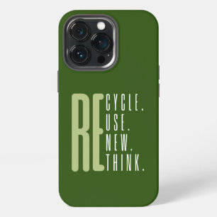 Etui iPhone 13 Pro Recycler Réutiliser Renouveler Repenser