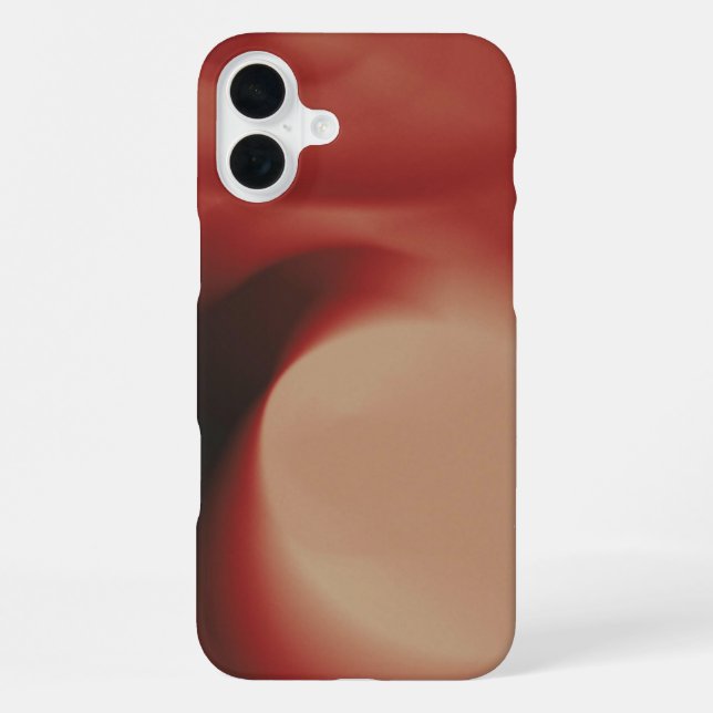 Coque iPhone Red Blur (Verso)